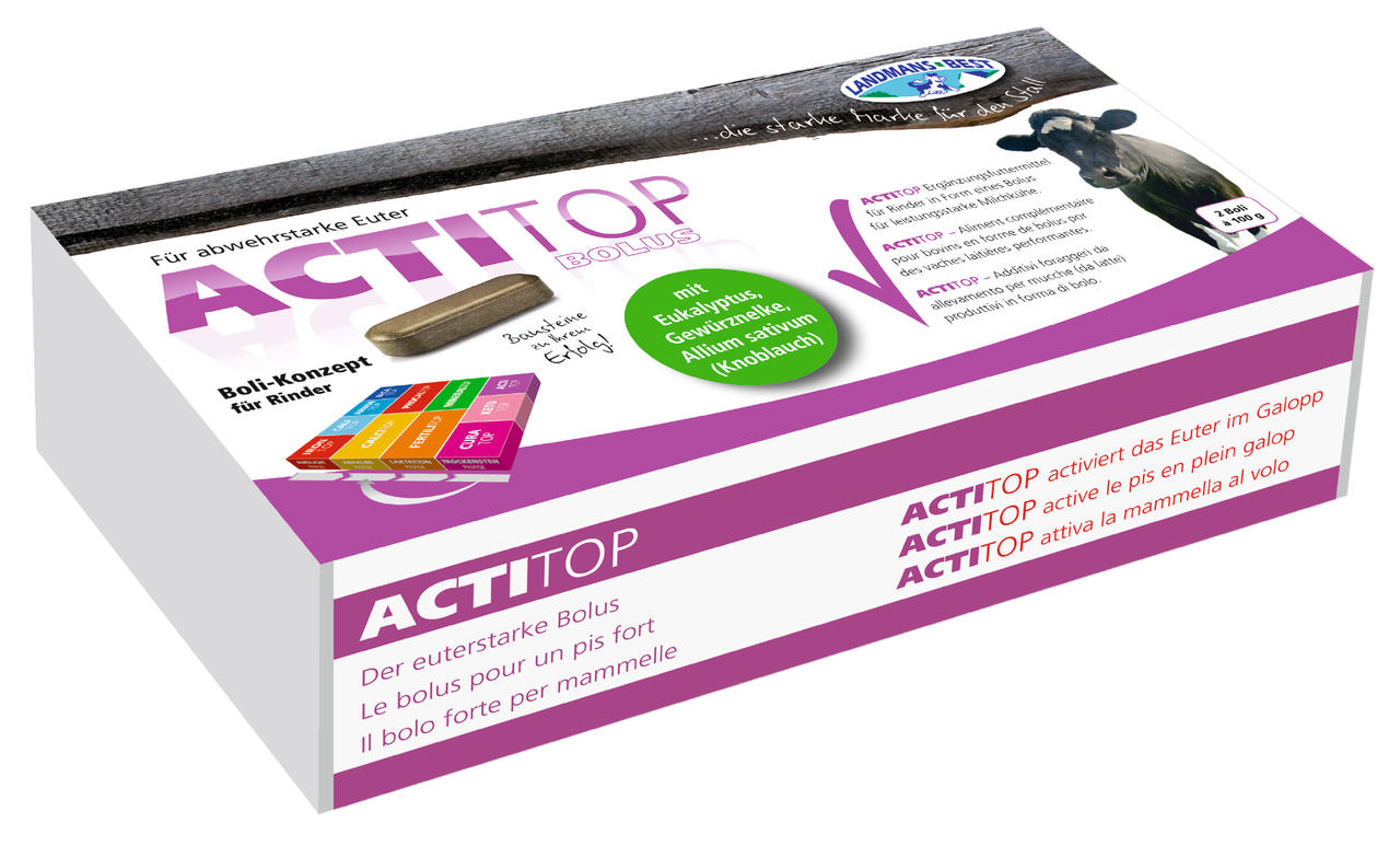 LANDMANS BEST ACTITOP Euter Bolus - 2 Boli à 100 g