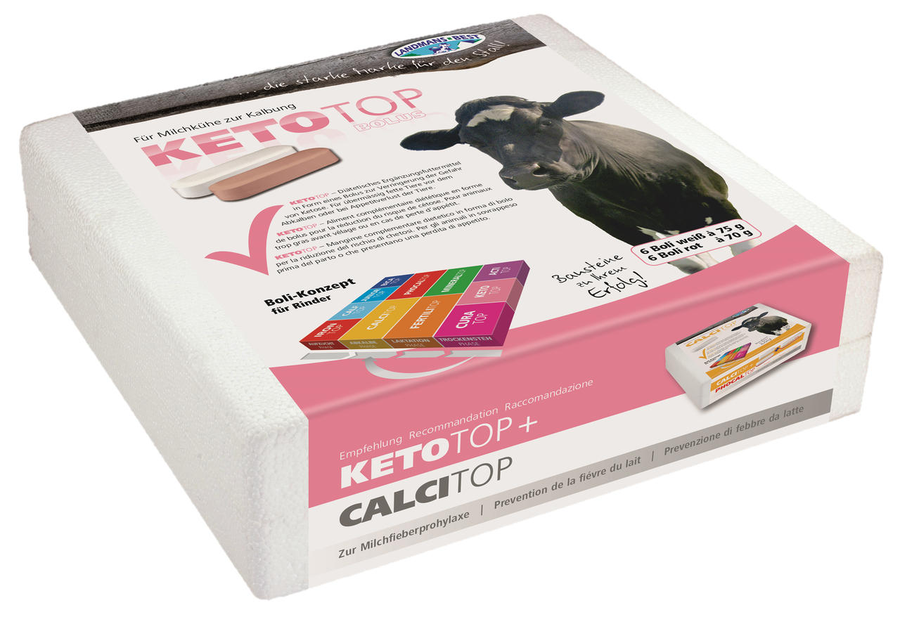 LANDMANS BEST KETOTOP - 6 Boli à 70 g + 6 Boli à 75 g
